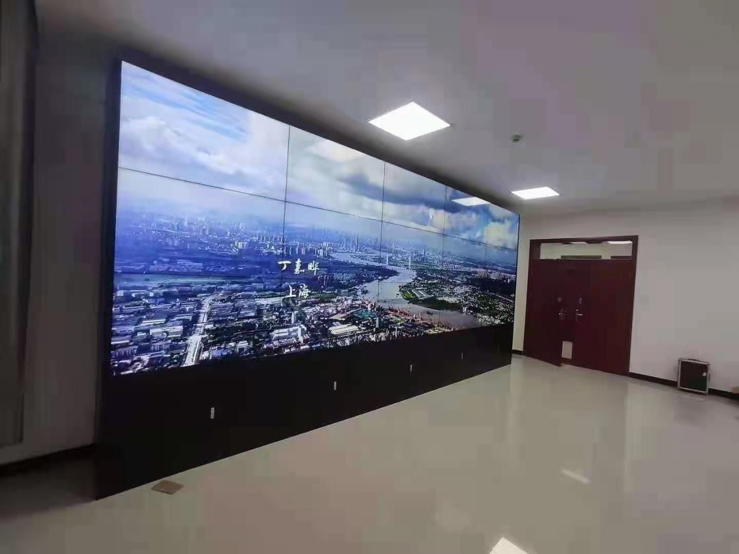 远安拼接屏-55寸京东方液晶拼接屏3X4案例展示